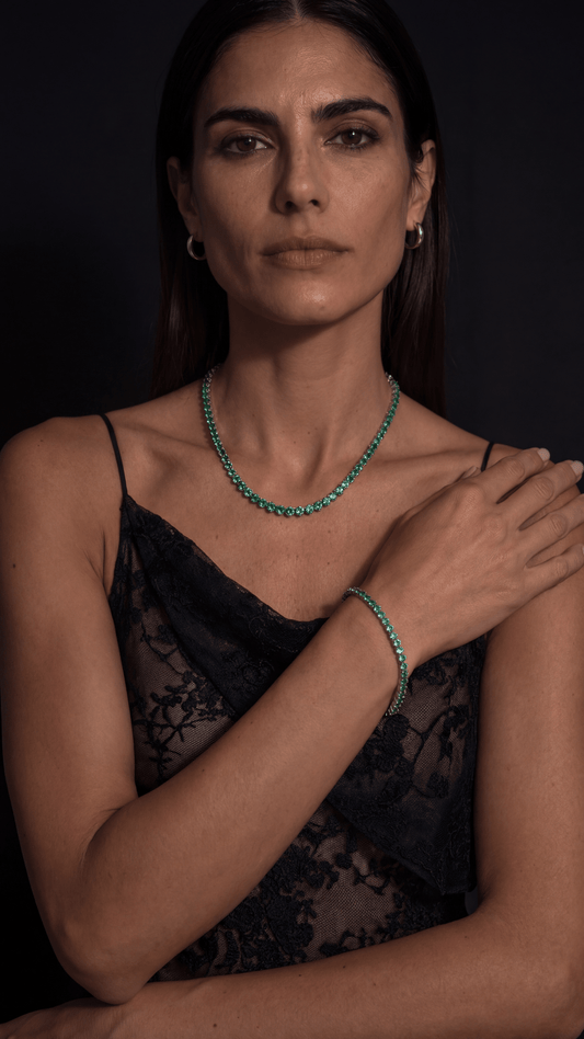 Pulseira Riviera | Turmalina Nº 02 joias com intenção | AFFAIRS
