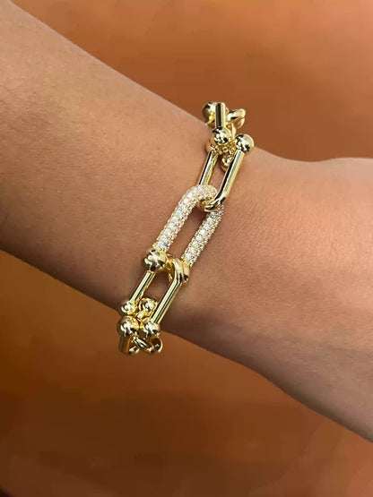 Pulseira Elos | Cravejado Nº 06