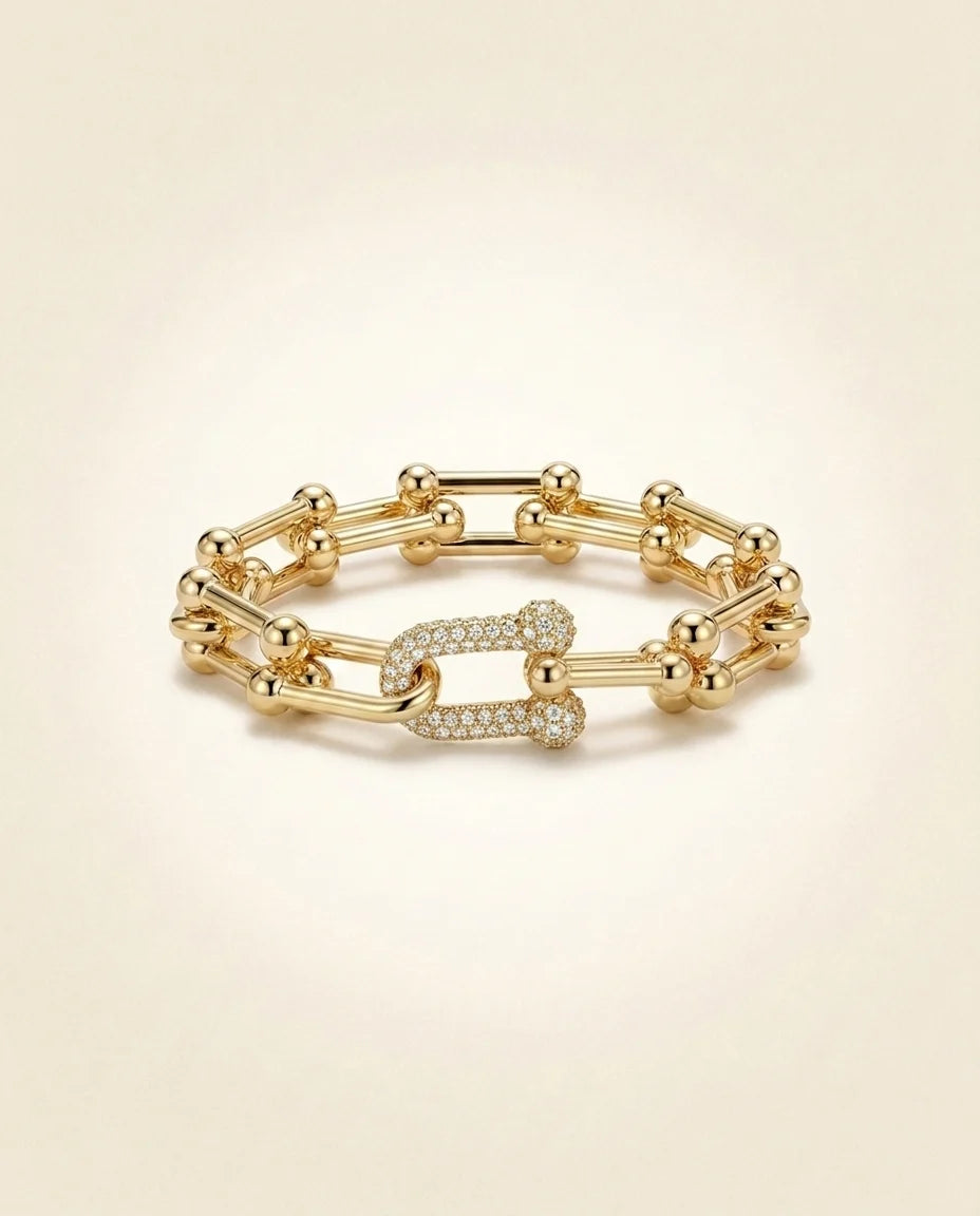 Pulseira Elos | Cravejado Nº 06