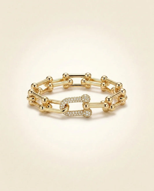 Pulseira Elos | Cravejado Nº 06